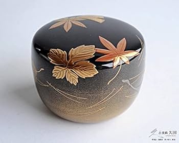 【棗　遠山蒔絵　梨地】新井宗賀　共箱 棗 遠山蒔絵 梨地】新井宗賀 共箱 棗 遠山蒔絵 梨地】新井宗賀 共箱
